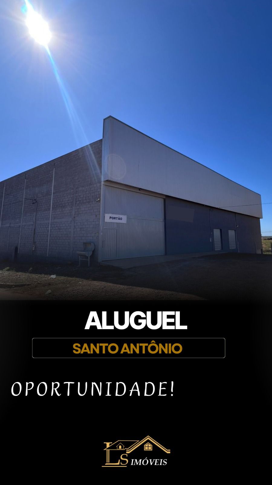 GALPÃO NO SANTO ANTÔNIO 